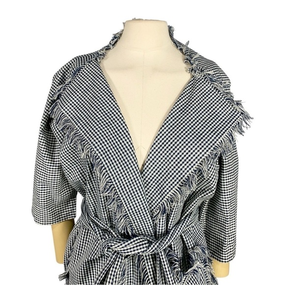 CHLOE Wrap Belted Midi Coat Size EU 36 NEW - Picture 5 of 12
